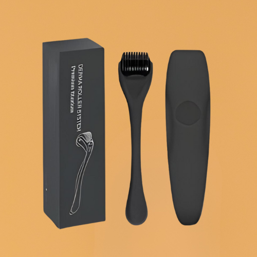 Dermaroller IRUN – Pousse des cheveux et de la barbe, Traitement chute des cheveux