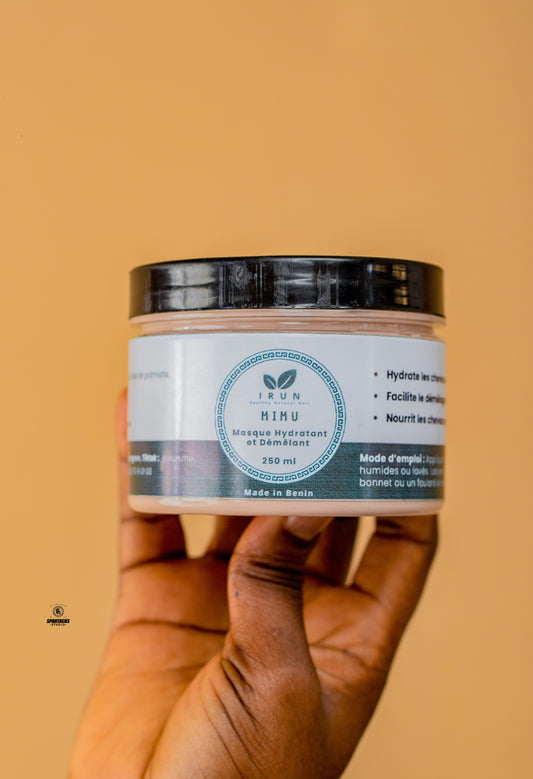 Masque Mimu - Nourrissant, Fortifiant et Anti-casse pour une Chevelure Hydratée et Sans Pellicules